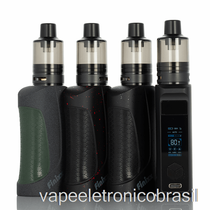 Vape Eletrônico Aspire Finixx 80w Kit Inicial Fantasma Branco Pérola